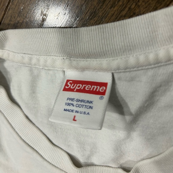 RARE SUPREME ‘The Scream’ tee size Large - Picture 3 of 4